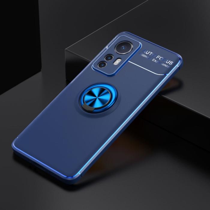 Bild 2,  Xiaomi 12 Skal Ring Blå - Teknikhallen.se