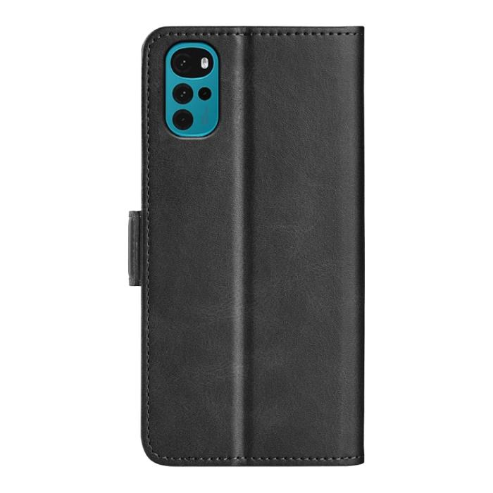 Bild 3,  Motorola Moto G22 Fodral Magnetisk Stängning Svart - Teknikhallen.se