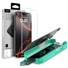 ESR ESR iPhone 16 Pro Sk&auml;rmskydd Armorite Med Ram Svart - Teknikhallen.se