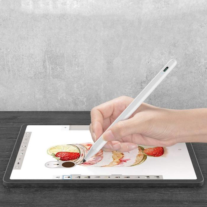 Bild 2, Tech-Protect Tech-Protect Digital Stylus Pen iPad Vit - Teknikhallen.se