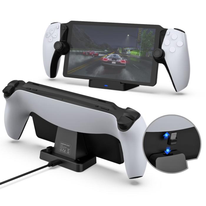Bild 3, DOBE DOBE Sony Playstation Portal Laddningsställ Svart - Teknikhallen.se