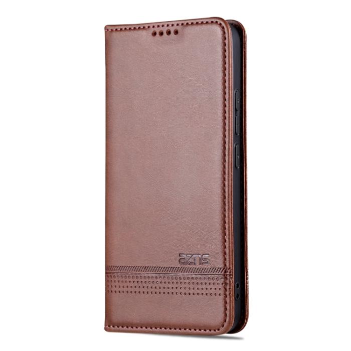 Bild 2, AZNS AZNS Xiaomi 13 5G Fodral Flip Läder Mörk Brun - Teknikhallen.se