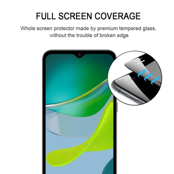 Bild 3,  Motorola Moto E13 Skärmskydd Heltäckande Härdat Glas - Teknikhallen.se