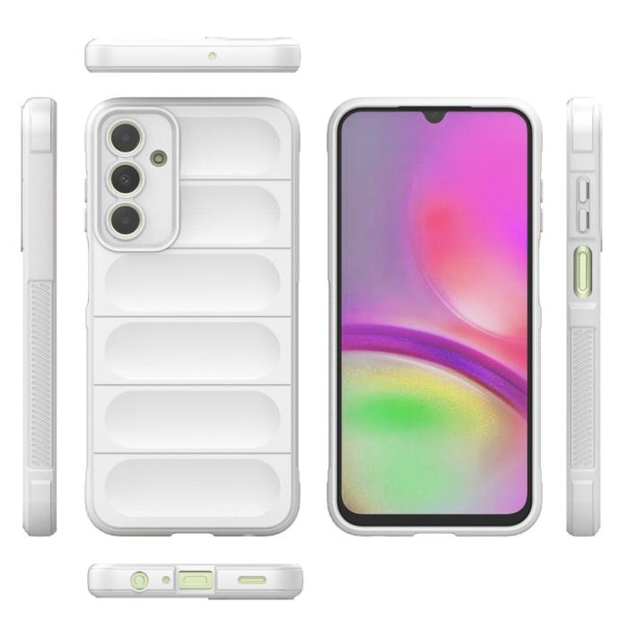 Bild 2,  Samsung Galaxy A25 5G Skal Magic Shield TPU Vit - Teknikhallen.se