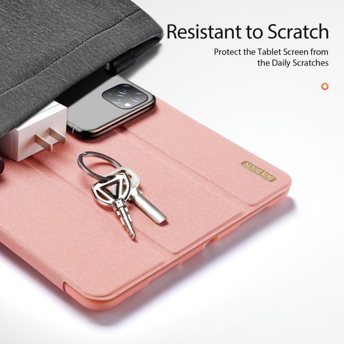 Bild 5, DUX DUCIS DUX DUCIS Galaxy Tab S9 Ultra DOMO Fodral Tri-Fold Rosa - Teknikhallen.se