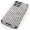  iPhone 12 Pro Max - Armor Honeycomb Textur - Vit - Teknikhallen.se