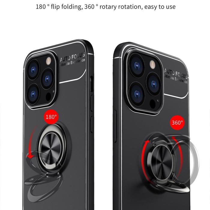 Bild 3,  iPhone 13 Pro Max - Ring Skal - Blå - Teknikhallen.se