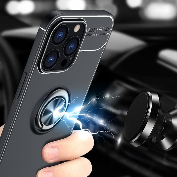 Bild 6,  iPhone 13 Pro Max - Ring Skal - Blå - Teknikhallen.se