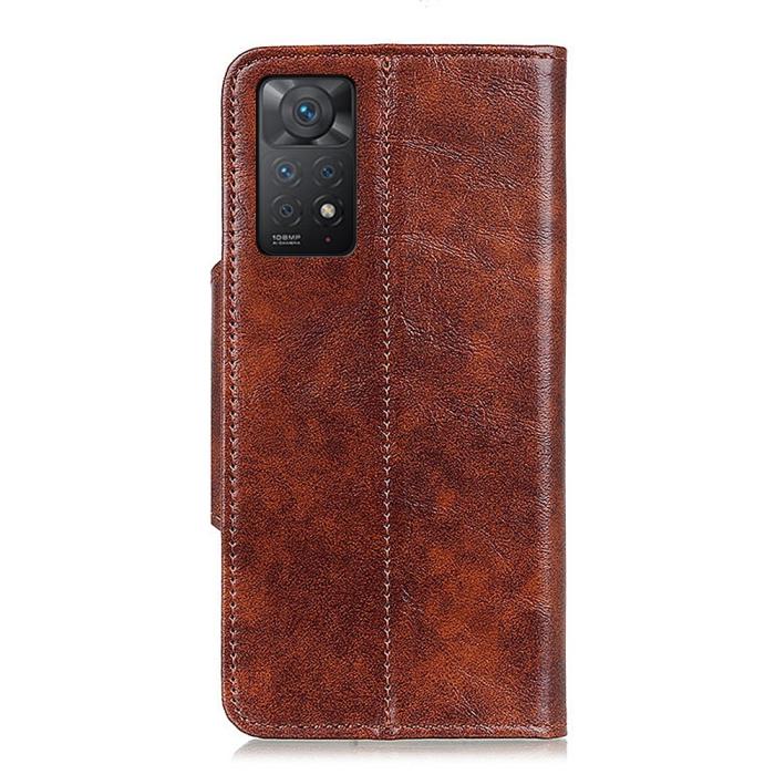 Bild 3, KHAZNEH KHAZNEH Xiaomi Redmi Note 11 Pro 5G Fodral Vintage Brun - Teknikhallen.se