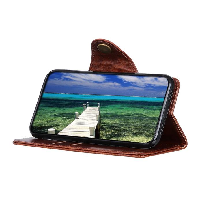 Bild 5, KHAZNEH KHAZNEH Xiaomi Redmi Note 11 Pro 5G Fodral Vintage Brun - Teknikhallen.se