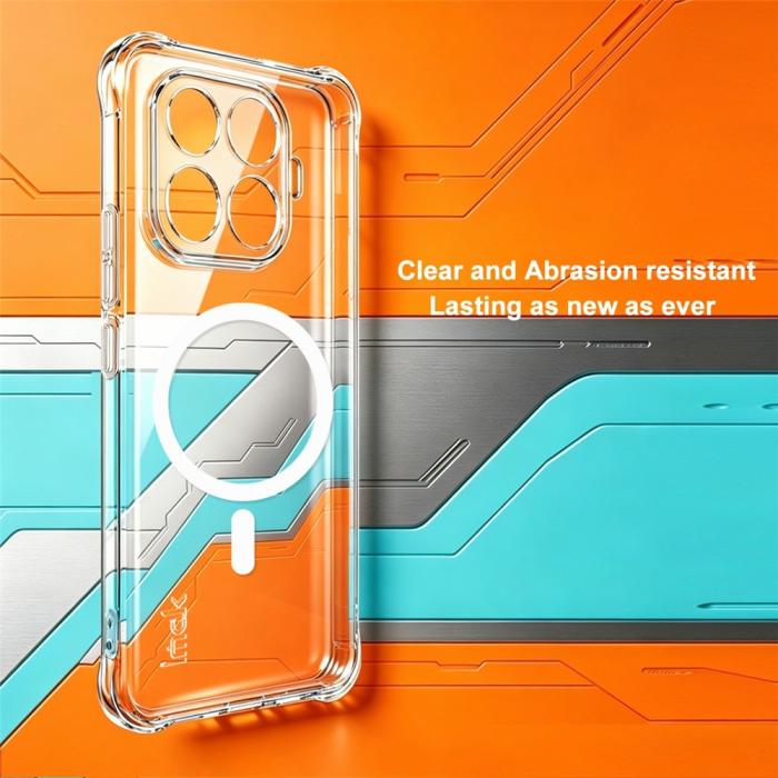 Bild 3, IMAK IMAK Xiaomi 17T Pro Skal MagSafe Shockproof Transparent - Teknikhallen.se