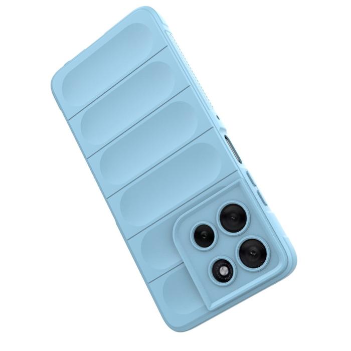Bild 4,  Motorola Moto G56 5G Skal Magic Shield Blå - Teknikhallen.se