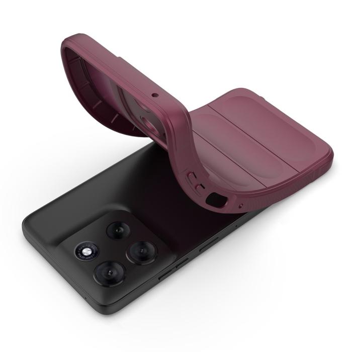 Bild 2,  Motorola Moto G56 5G Skal Magic Shield Vinröd - Teknikhallen.se
