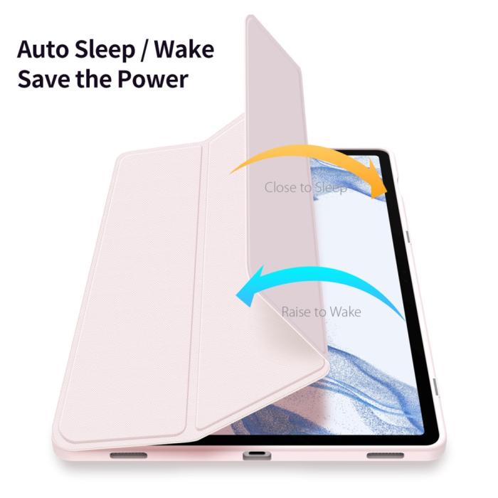 Bild 6, DUX DUCIS DUX DUCIS Galaxy Tab S9 FE Plus Fodral TOBY Hybrid Rosa - Teknikhallen.se