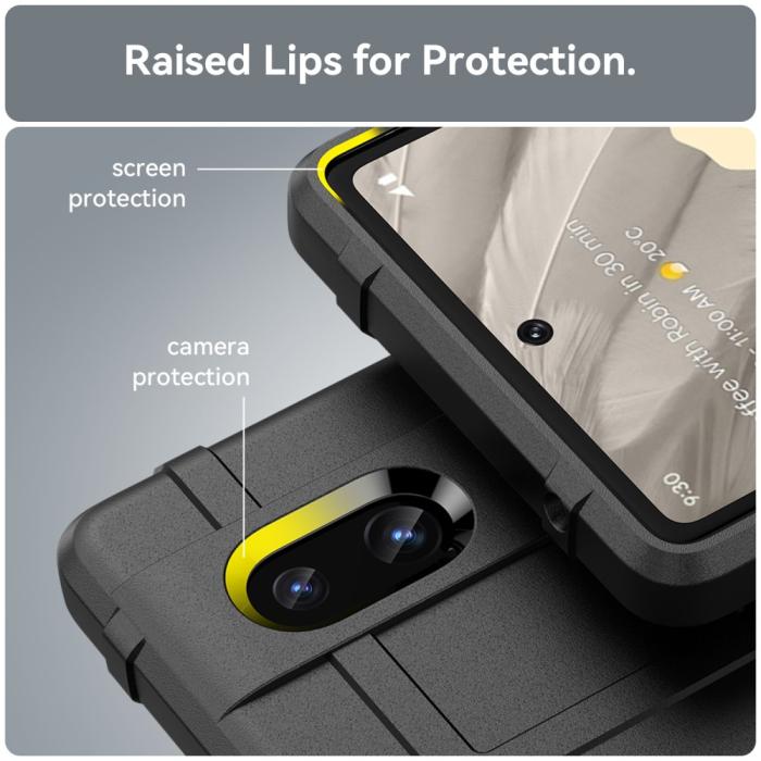 Bild 6,  Google Pixel 7A Skal Robust Svart - Teknikhallen.se