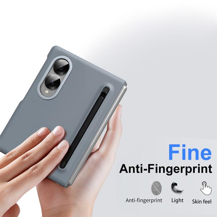 Bild 6,  Samsung Galaxy Z Fold 8 Skal Inkl. Skärmskydd & Penna Grå - Teknikhallen.se