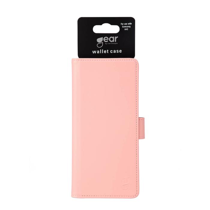 Bild 2, Gear GEAR Samsung Galaxy A42 Fodral Läder Rosa - Teknikhallen.se