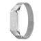  Samsung Galaxy Fit 2 Metall Armband Milanese Loop Silver - Teknikhallen.se