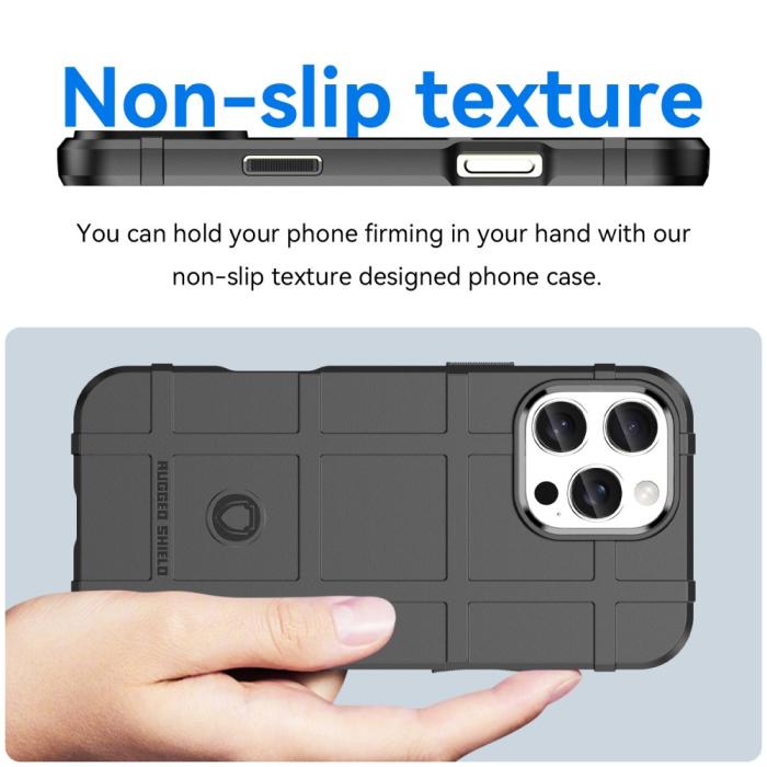 Bild 4,  iPhone 16 Pro Skal Robust Svart - Teknikhallen.se