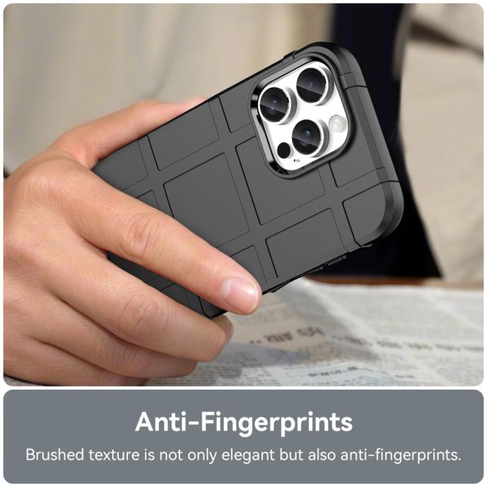 Bild 5,  iPhone 16 Pro Skal Robust Svart - Teknikhallen.se