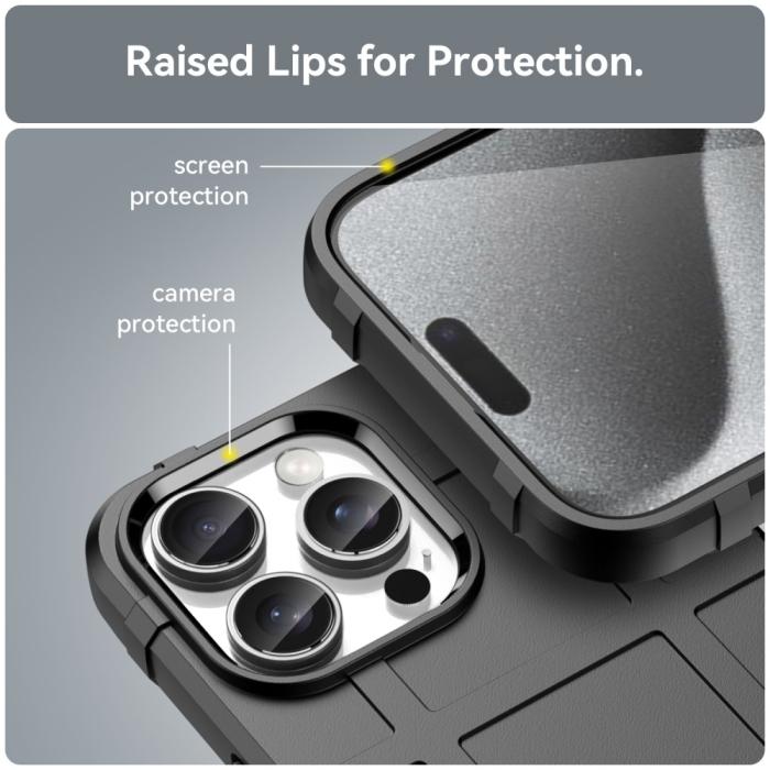 Bild 6,  iPhone 16 Pro Skal Robust Svart - Teknikhallen.se