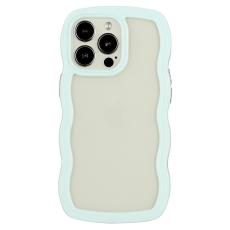  iPhone 16 Pro Max Skal Wavy Hybrid Ljus Bl&aring; - Teknikhallen.se