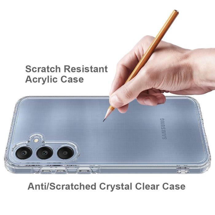 Bild 3,  Samsung Galaxy A35 5G Skal Akryl/TPU Transparent - Teknikhallen.se