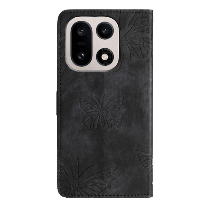 Bild 2,  OnePlus 15 Fodral Med Fjäril Tryck Svart - Teknikhallen.se