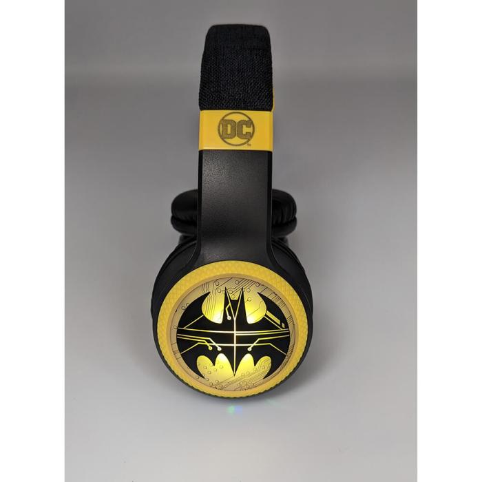 Bild 7,  Batman LED Trådlösa On-Ear Hörlurar - Teknikhallen.se