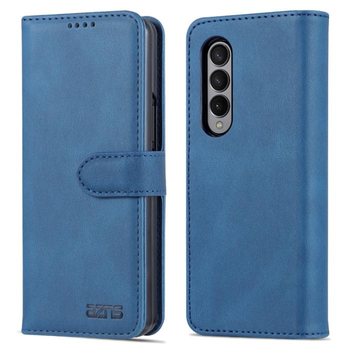 Bild 2, AZNS AZNS Galaxy Z Fold 3 Fodral Skin Touch Blå - Teknikhallen.se
