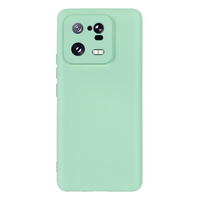 Bild 2,  Xiaomi 13 Pro 5G Skal Liquid Silikon Grön - Teknikhallen.se