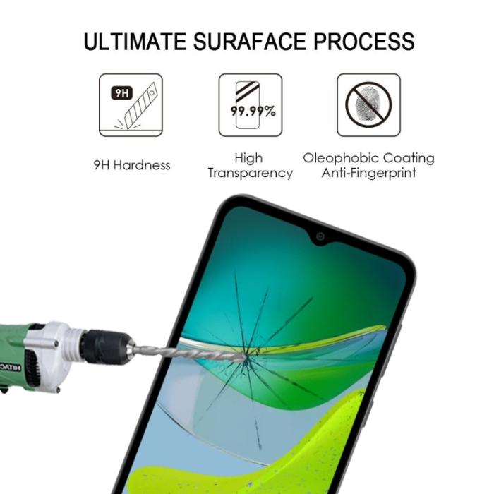 Bild 6,  Motorola Moto E13 Skärmskydd Heltäckande Härdat Glas - Teknikhallen.se