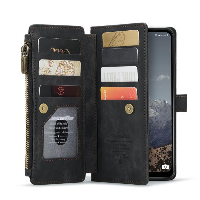 Bild 2, CASEME CASEME Samsung Galaxy A04s / A13 5G Fodral Multifunktionell Svart - Teknikhallen.se