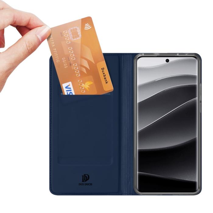 Bild 2, DUX DUCIS DUX DUCIS Xiaomi Redmi Note 14 Pro 5G Fodral Skin Pro Blå - Teknikhallen.se