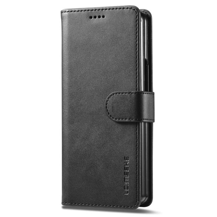 Bild 6, LC.IMEEKE LC.IMEEKE Galaxy Z Fold 5 Fodral Läder Svart - Teknikhallen.se