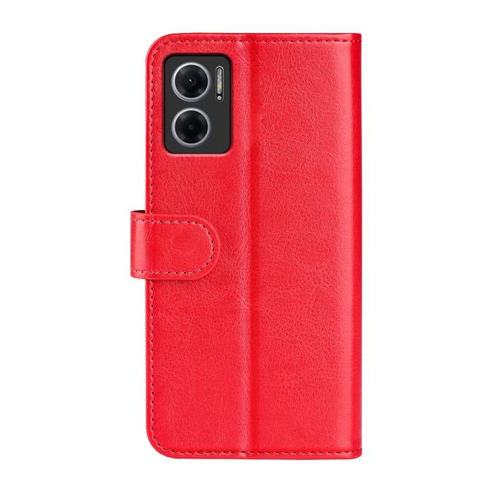 Bild 6,  Xiaomi Redmi 10 5G Fodral Crazy Horse Läder Röd - Teknikhallen.se