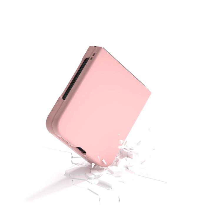 Bild 3,  Motorola Razr 50 Ultra 5G 5G Mobilskal Skin Touch Rosa - Teknikhallen.se