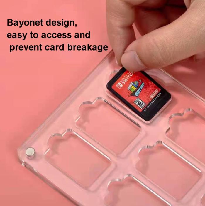 Bild 3,  Magnetisk Förvaringsbox För 27 st Nintendo Switch Spel - Teknikhallen.se