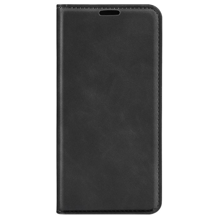 Bild 6,  Samsung Galaxy A15 5G Fodral Flip Skin Touch Svart - Teknikhallen.se