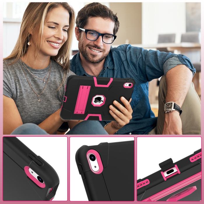 Bild 4,  iPad 11 2025 / 10.9 2022 Shockproof Hybrid Skal Med Kickstand - Teknikhallen.se