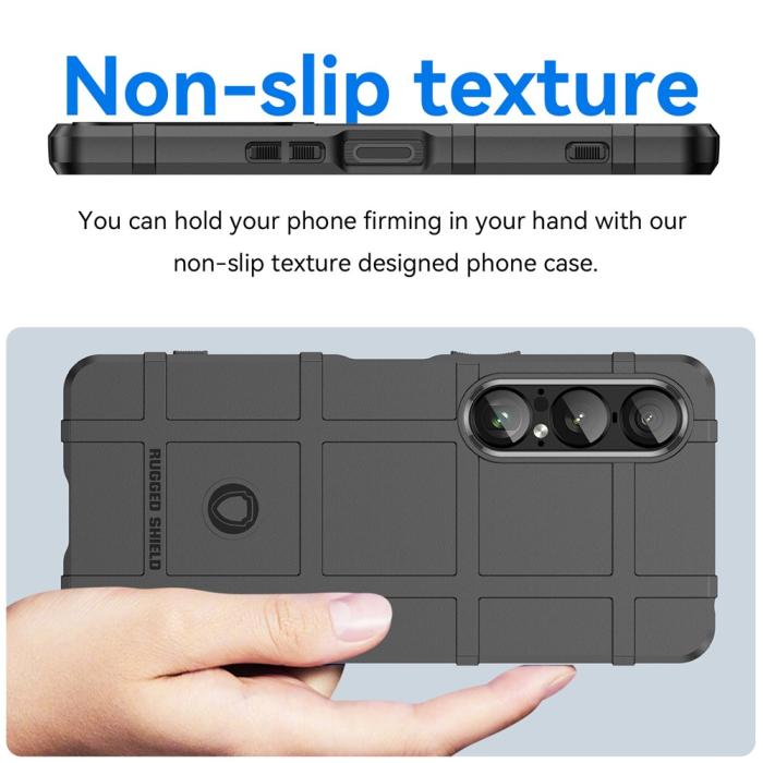 Bild 4,  Sony Xperia 1 VII Skal Robust Svart - Teknikhallen.se