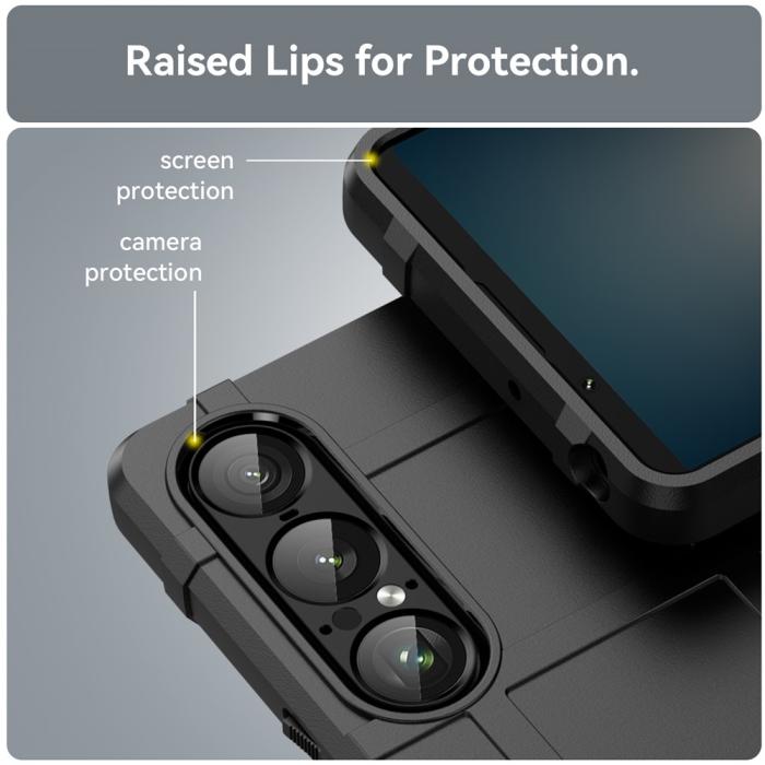 Bild 6,  Sony Xperia 1 VII Skal Robust Svart - Teknikhallen.se