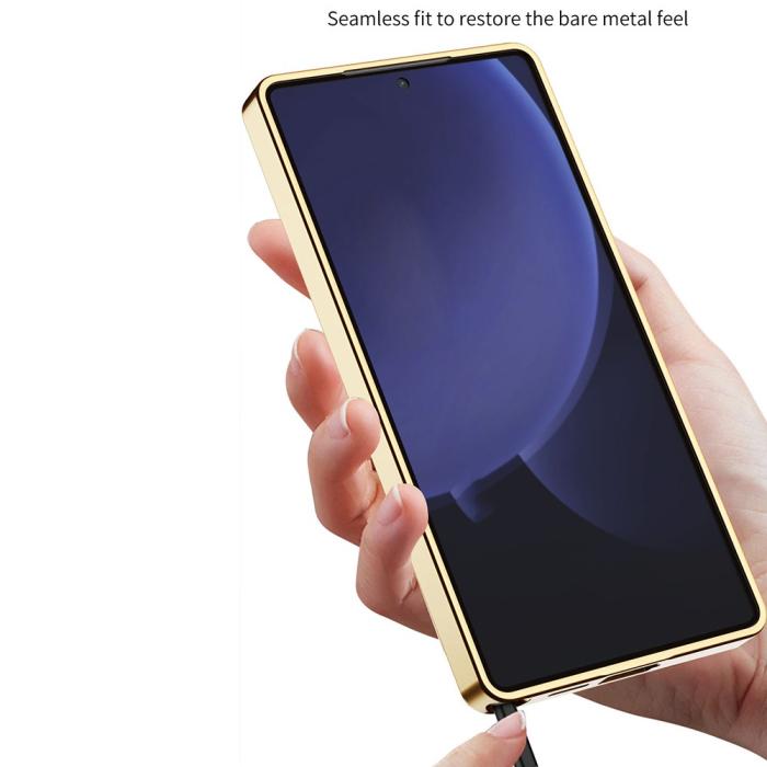 Bild 3, GKK GKK Samsung Galaxy S25 Ultra Skal Vävd Hybrid Läder Svart - Teknikhallen.se