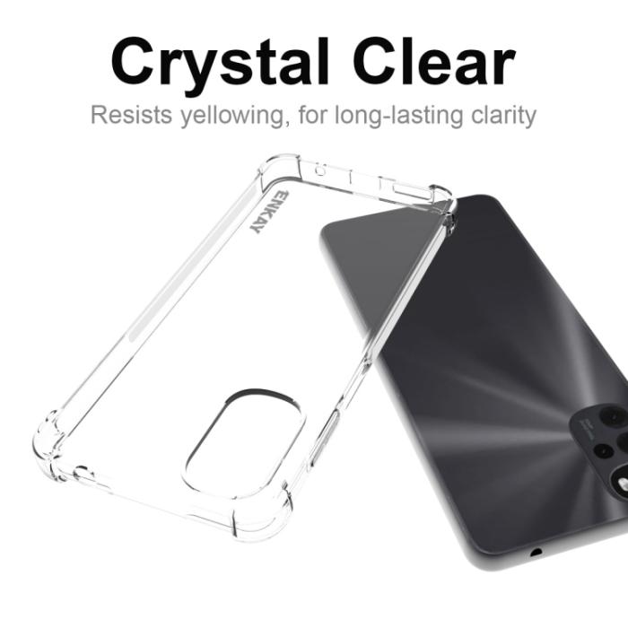 Bild 2, ENKAY ENKAY Motorola Moto G22 Skal Shockproof Transparent - Teknikhallen.se