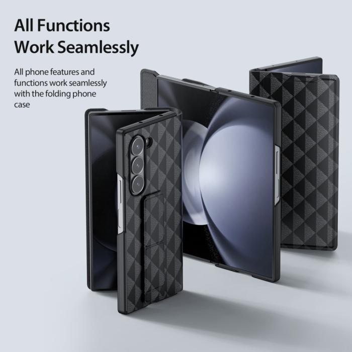 Bild 6, DUX DUCIS DUX DUCIS Galaxy Z Fold 6 Skal Fitt Series Korthållare Svart - Teknikhallen.se