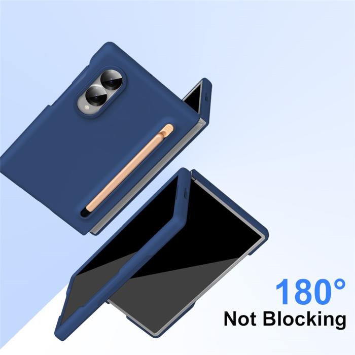 Bild 3,  Samsung Galaxy Z Fold 8 Skal Inkl. Skärmskydd & Penna Safirblå - Teknikhallen.se
