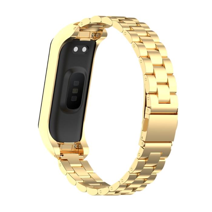 Bild 4,  Samsung Galaxy Fit 2 Lyxigt Metallarmband Guld - Teknikhallen.se