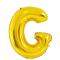  Bokstavsballong G 70 cm Guld - Teknikhallen.se