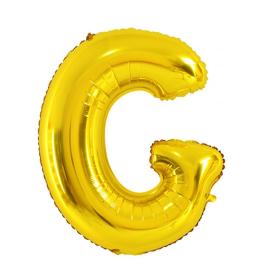  Bokstavsballong G 70 cm Guld - Teknikhallen.se