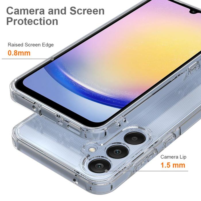 Bild 5,  Samsung Galaxy A35 5G Skal Akryl/TPU Transparent - Teknikhallen.se